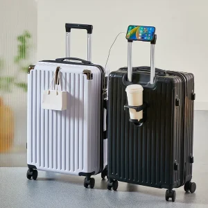 Sac de voyage pour bagages à la mode, valise à bagages de 20/24 pouces, valise à serrure combinée