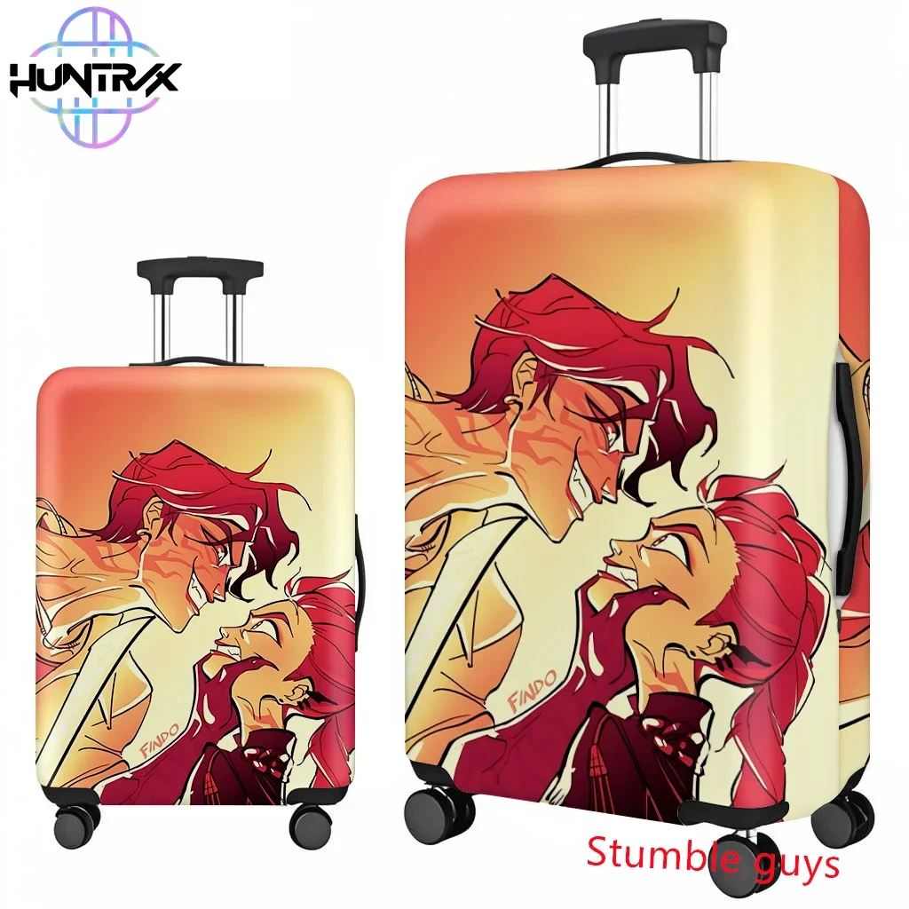 minimalist kpop demon hunters luggage cover 18 32 inch suitcase protector soft durable fabric