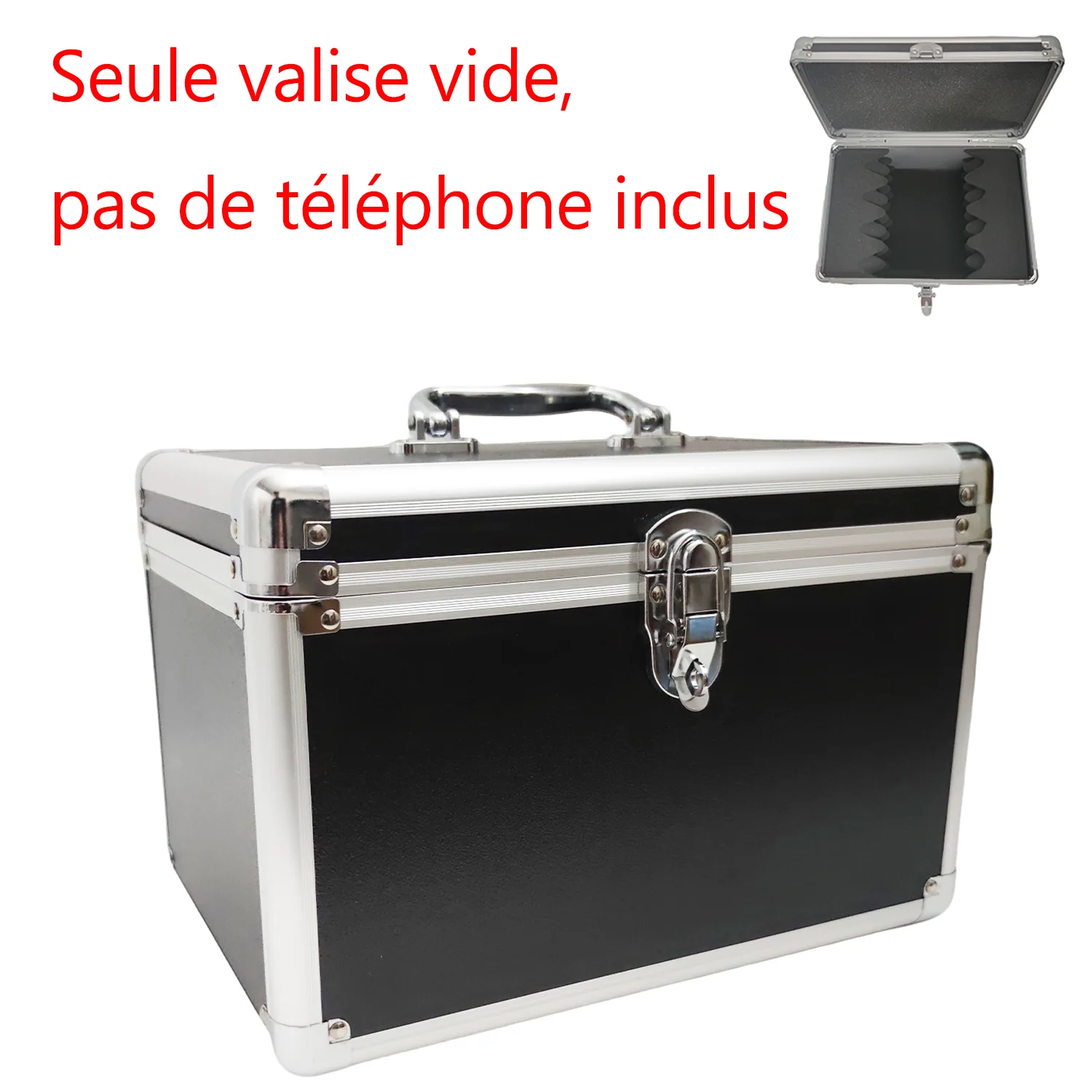 valises personnalisées livre d'or audio valise téléphonique, (cet article est vendu comme une valise vide et n'inclut pas de téléphone.)