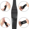 Étuis pour rasoir adaptés à la valise portable en silicone noir de haute qualité, série manuelle pour hommes, poignée de rasoir, manchon en silicone, 1 pièce
