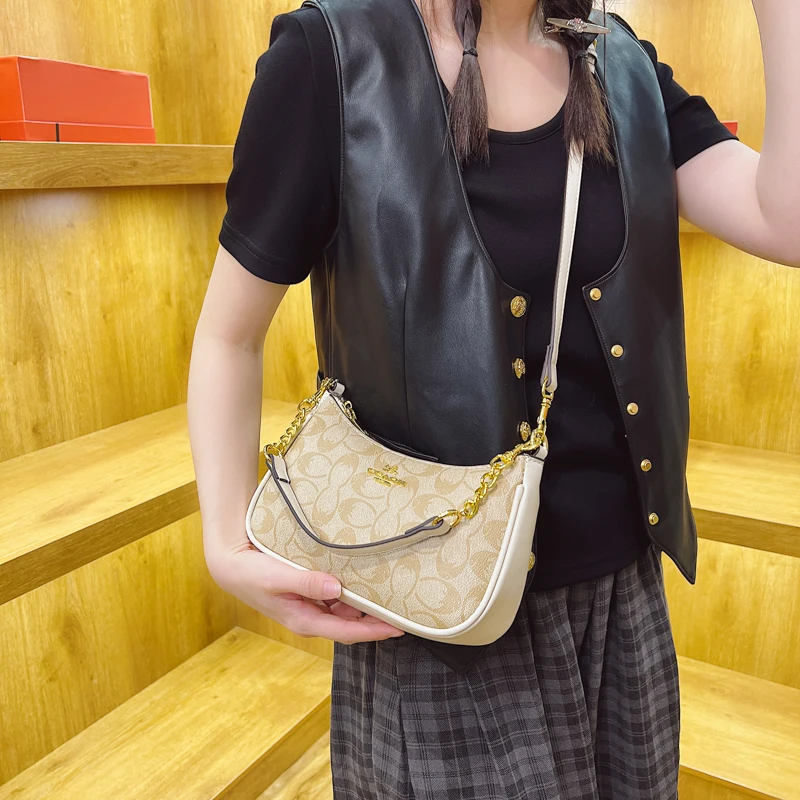 sac fourre tout de luxe pour femmes, sac à bandoulière vintage en cuir, sac à main à bandoulière haut de gamme, étiquette premium