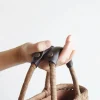 poignée de valise en cuir pu, design souple anti choc, housse de poignée en cuir, couleur unie, sangle d'épaule, housse de poignée, accessoires de sac