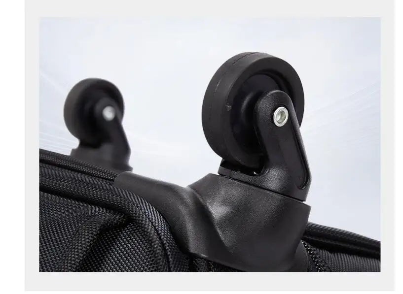 valise à roulettes oxford business trave pour hommes, taille de cabine, sacs à roulettes pour ordinateur portable, bagage à main, 18 pouces
