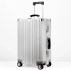 Valise de voyage luxueuse en alliage d&rsquo;aluminium-magnésium, nouveau Style, roue muette de haute qualité, chariot à bagages roulants de 20/24/26/29 pouces