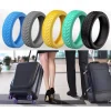 protecteur de roue de bagage à roulettes en silicone, valise de voyage, chaussures de roulette de chariot, housse de bruit, accessoires de sac, nouveau, 8 pièces, 4 pièces