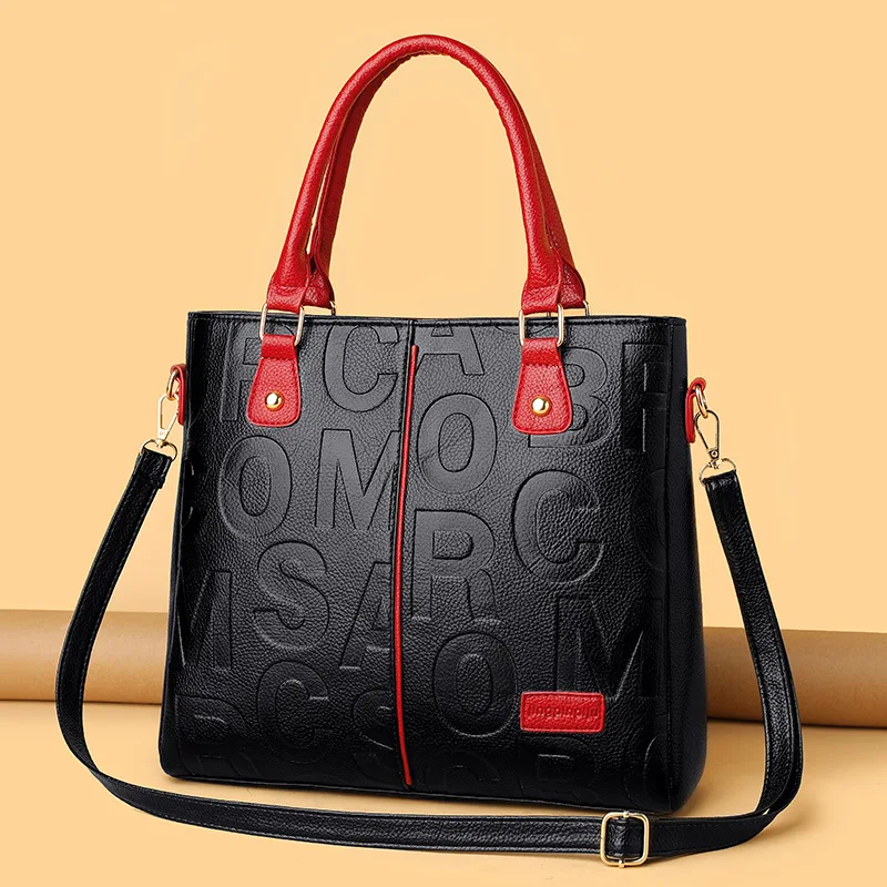 sacs à main de luxe de styliste pour femmes, fourre tout de grande capacité, marque célèbre, sacs à bandoulière en cuir pu pour dames