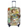 housse de protection pour valise de voyage, personnalisée, toy story buzz ranger, housse de protection élastique pour 18 32 pouces