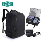 BAGSMART valise sac à dos de voyage pour Easyjet cabine sac 45x36x20 sacs à dos pour hommes remplaçable étanche 17  »sac à dos pour ordinateur portable