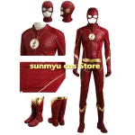 Costume de Cosplay Flash 4, taille personnalisée, avec masque