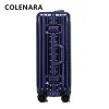 colenara valise de cabine valise à bagages de grande capacité 20 "boîte d'embarquement tout en aluminium et alliage de magnésium 24" 26 "29" bagages pour hommes