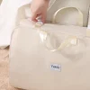 pochette de rangement de bagages suspendue, sac de voyage pliable de grande capacité, organisateur anti poussière avec poignée, cubes d'emballage