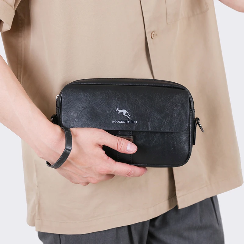 sacs à bandoulière en cuir décontracté mini hommes sac à main petit sac à bandoulière pour hommes concepteur vintage en cuir sac de messager petit hommes shoul