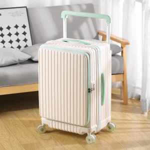 SUSHIMU Un bagage à ouverture avant, une valise trolley extensible, une valise cabine de 20 pouces, une valise de voyage en PC pure