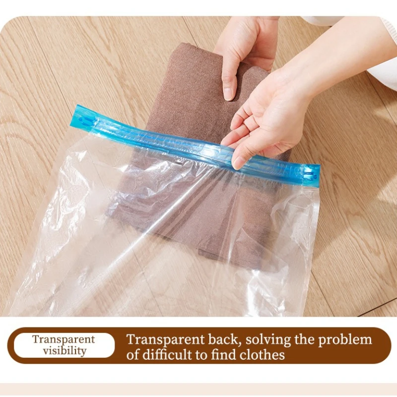 sacs de rangement sous vide de plusieurs tailles, rouleau à main, sacs durables permettant de gagner de l'espace pour vêtements, accessoires de voyage, organisateur de valise