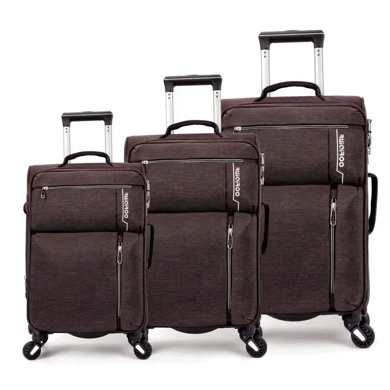 20 "24" 28 "pouces affaires continuer oxford valise ensemble souple koffer voyage bagages ensemble sac roulant sur roues