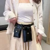 femmes taille sac mode ceinture sac téléphone sac à main 2025 été nouveau sac de poitrine pu dame épaule bandoulière poitrine sac concepteur fanny pack