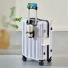 sac de voyage pour bagages à la mode, valise à bagages de 20/24 pouces, valise à serrure combinée