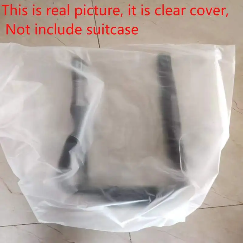 juste de bagage pour rimowa classic avec fermeture éclair, étui de protection, transparent, pvc, anti poussière, valise, accessoires personnalisés