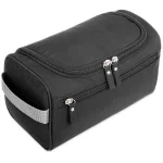 Trousse de maquillage portable pour hommes et femmes, trousse de maquillage unisexe, trousse de maquillage étanche, trousse de présentation pour l&rsquo;évaluation et la toilette, poudres pour le lavage et le rasage