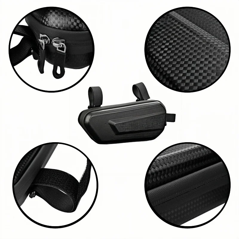 sac latéral de moto de grande capacité, sacoche universelle sans logo, pochette de rangement multifonctionnelle étanche