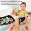 valise à outils pour enfants, bricolage, maison d'assemblage, boîte de rangement d'outils de réparation de jouets