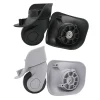 1 paire de roues de valise roulettes pivotantes roue de bagages silencieuse remplacement de roue de bagages de haute qualité pour accessoire de chariot de valise 1 paire de roues de valise roulettes pivotantes roue de bagages silencieuse remplacement de roue de bagages de haute qualité pour accessoire de chariot de valise