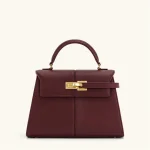 Sac à main femme Elise Designer mode 2025 nouveau sac à main bordeaux grand sac à bandoulière carré sac haut de gamme pour femme