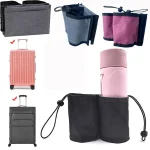 Porte-gobelet pour bagages, s&rsquo;adapte à toutes les poignées de valise, valise de voyage Durable à main libre, sac de boisson, porte-tasses de thé au lait et à café