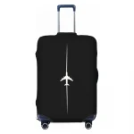 Housse de protection pour bagages de voyage, avion d&rsquo;aviation personnalisé, anti-poussière, pour avion, aviateur, pilote, valise, adapté à 18-32 pouces