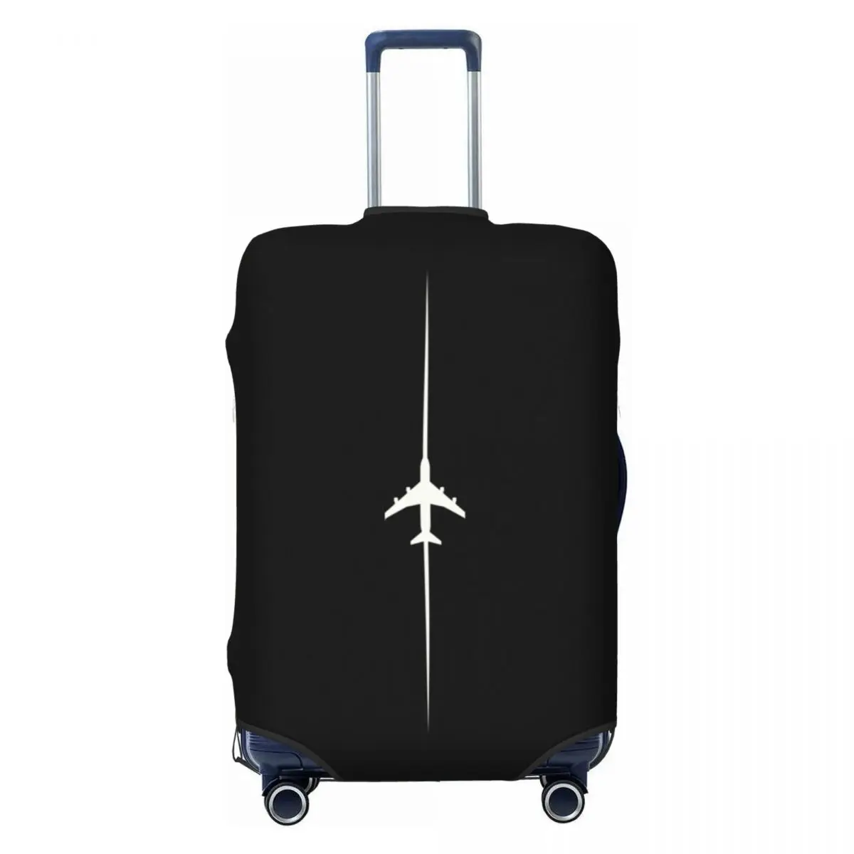 Housse de protection pour bagages de voyage, avion d’aviation personnalisé, anti-poussière, pour avion, aviateur, pilote, valise, adapté à 18-32 pouces Housse de protection pour bagages de voyage, avion d’aviation personnalisé, anti-poussière, pour avion, aviateur, pilote, valise, adapté à 18-32 pouces