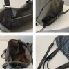 sac fourre tout en cuir pour femme, sac à main de simplicité, solide, vintage, initié, sac messager pour femme, mode