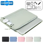 CASEPOKE housse pour ordinateur portable 13.3 14.6 15.6 pouces sac pour ordinateur portable tablette étui étanche pour MacBook Air Pro Lenovo Hp Dell hommes femmes