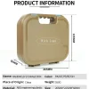 Étui de combinaison en plastique pour pistolet tactique gloc, boîte de rangement abs g17 g18 g19, transport de sécurité, boîte de chasse airsoft, accessoires