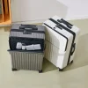 vente chaude de la saison nouvelle valise de voyage de grande capacité esthétique haute couverture d'ouverture avant pour hommes et femmes 20 pouces 24 inc...