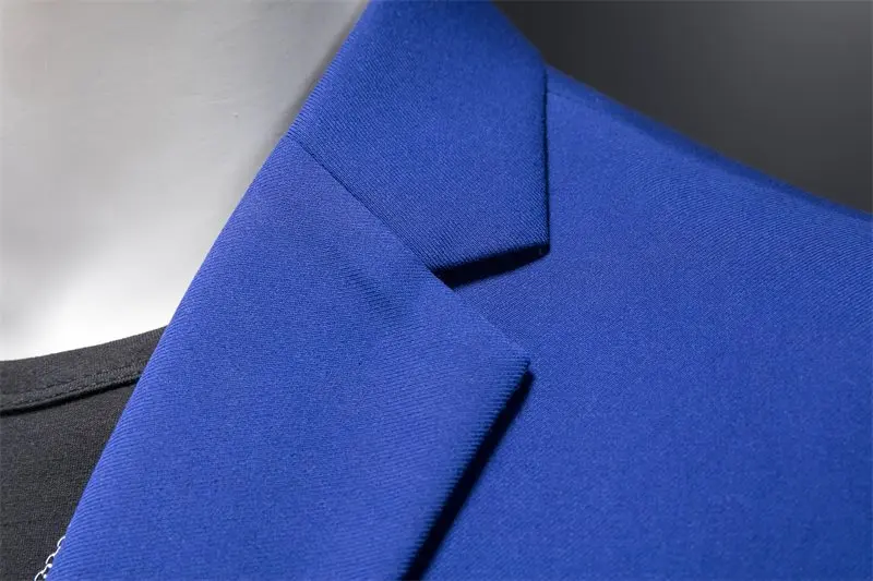 blazer formel pour hommes, vestes trempées solides, blazers d'affaires décontractés, mode masculine, fête de mariage, grande taille, 6xl m, printemps