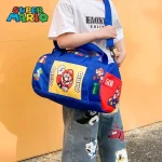 Marios Bros sacs à bagages Anime grande capacité voyage sac à bandoulière dessin animé natation sac à bandoulière sport Fitness sacs cadeau de noël