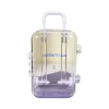 367a mini suitcase for dolls miniature dollhouse decoration small bugage rangement box