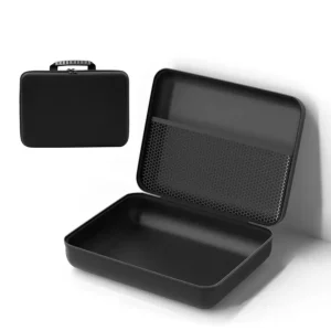 Sac de rangement pour aspirateur de voiture de grande capacité, fermeture à glissière, mallette de transport étanche avec poignée antichoc