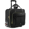 valise d'affaires à roulettes de grande capacité, bagage à main de voyage, sac à roulettes, taille de cabine, 18 po, nouveau, 2024