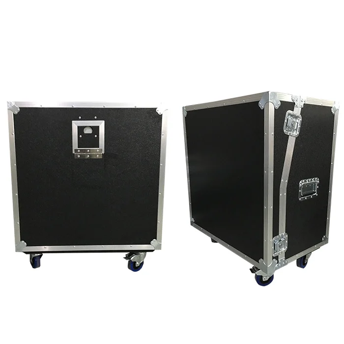 flight case en aluminium et métal, taille personnalisée