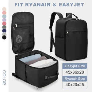 Ryanair-Sac à dos pour ordinateur portable, bagage à main, sac de voyage, 40x20x25, 45x36x20, Easyjet Cabin, femmes et hommes