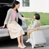 les valises de voyage pour enfants peuvent s'asseoir à marcher, chariot à bagages pliable pour homme paresseux, valise de marche pour bébé, porte bagages à roue de frein