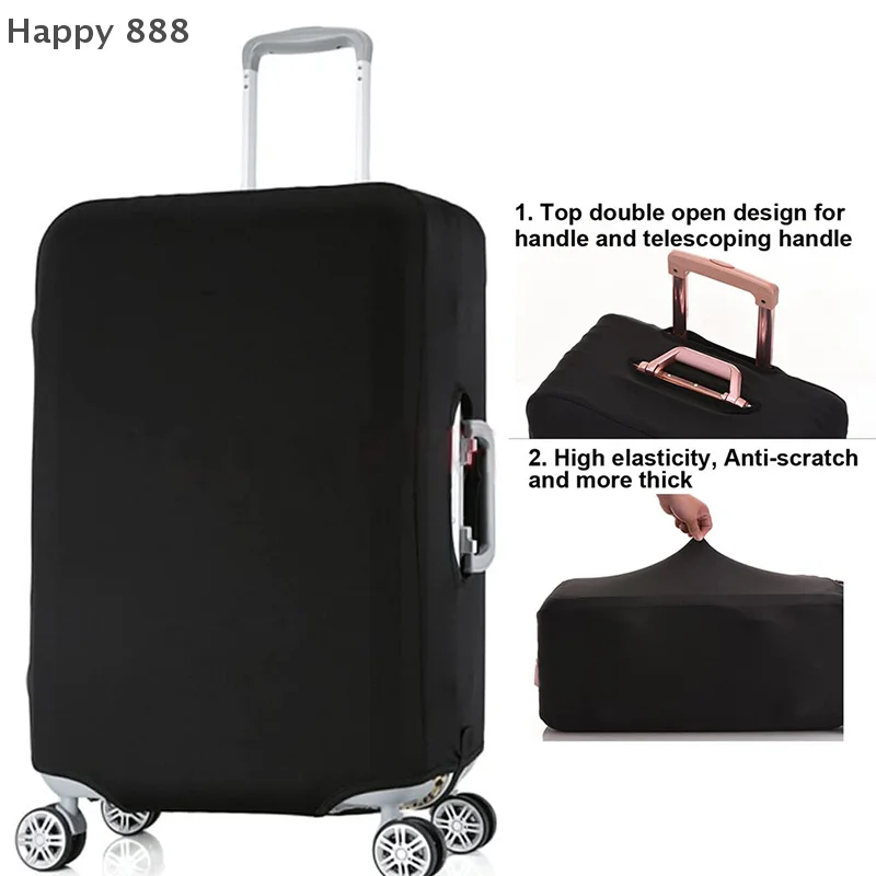 housse de bagage pc – protecteur de valise en tissu élastique compatible avec les bagages de 18 à 32 pouces, assurant la protection de voyage sans poussière