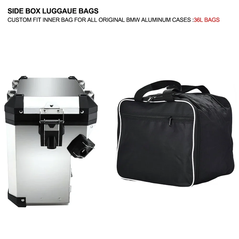sacs à bagages pour moto bmw r1200gs f800gs adv adventutre 2013 – 2017, r1200gs r1250gs lc, sacs intérieurs de selle