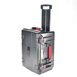 Valise de sécurité ABS robuste, mallette de chariot en plastique, équipement de protection, mallette à outils en plastique dur