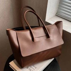 Sacs à main en cuir PU souple pour femmes, nouvelle mode, Design rétro, sacs à bandoulière sous les bras, sacs à poignée supérieure de luxe Sacs à main en cuir PU souple pour femmes, nouvelle mode, Design rétro, sacs à bandoulière sous les bras, sacs à poignée supérieure de luxe