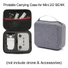 sac portable pour dji mini 4k, valise mini 2se, boîte de transport eva de haute qualité, housse rc pour dji mini 4k min 2, accessoires