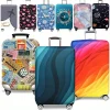 Juste de bagage de voyage pour l&rsquo;extérieur, housses anti-poussière, étuis de protection de bagages, accessoires de voyage de vacances, 18 à 32 pouces