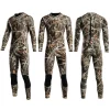 combinaison de plongée pour hommes, 3mm, manches longues, corps complet, thermique, chaude, pour la plongée en apnée et la pêche