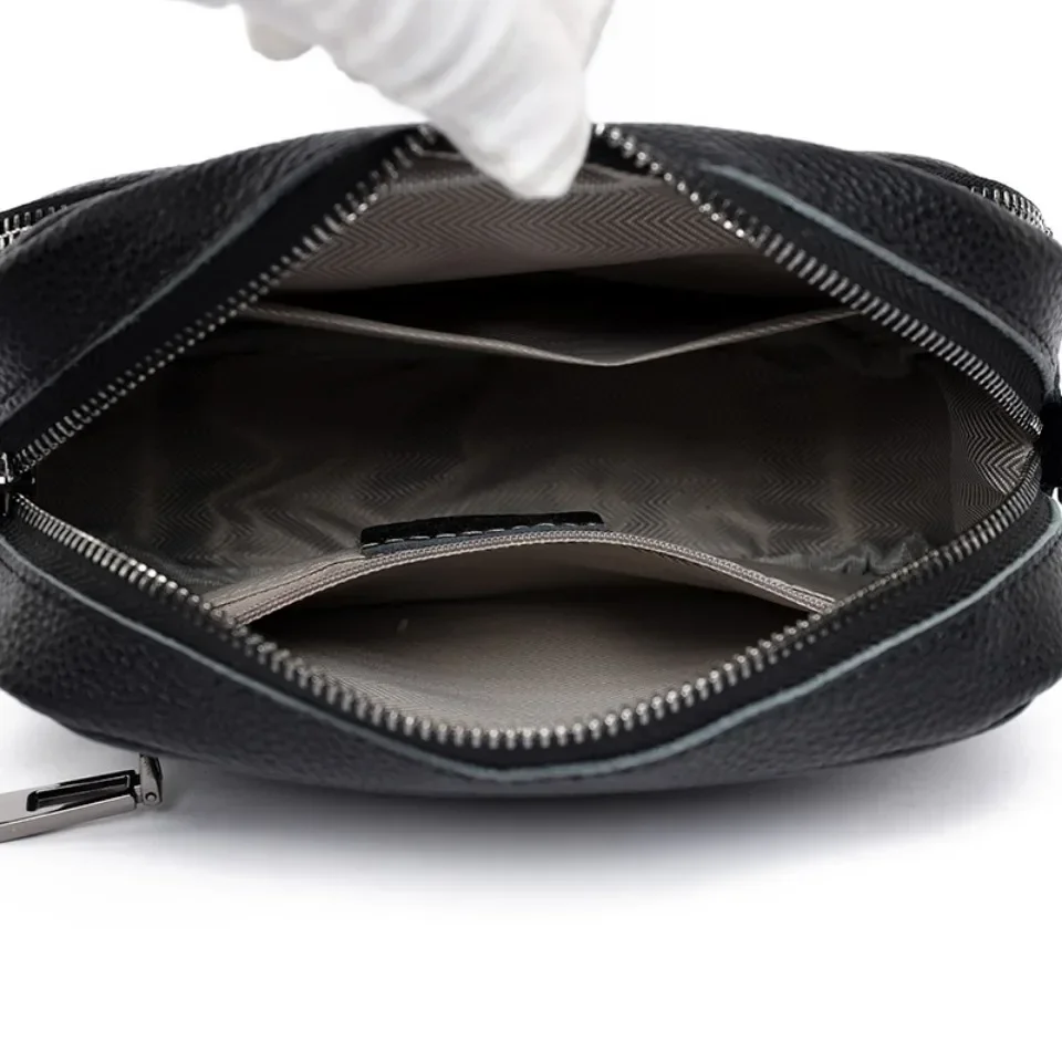 100% sac de messager en cuir véritable femmes mode style femme sac à main avec large bandoulière de luxe ampoule de cheveux sac à bandoulière